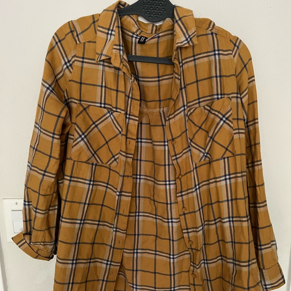 Mustard flannel